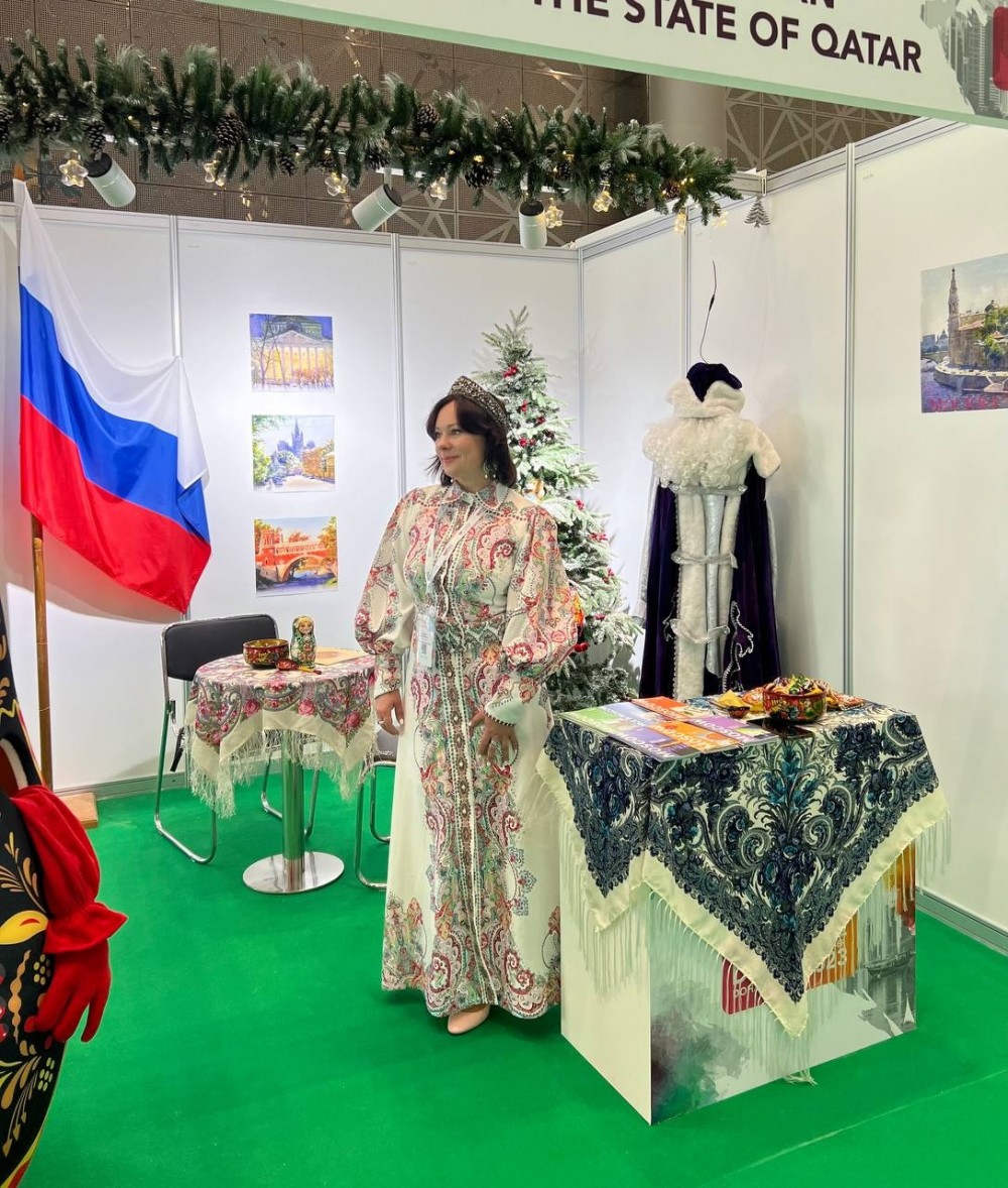 Our stand created a New Year's mood among visitors and was the most popular at the exhibition.